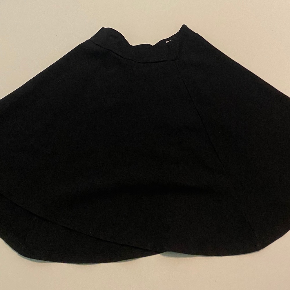 Black Charlotte Russe Skater Skirt